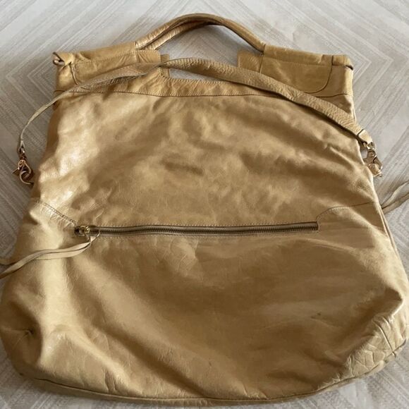 ANNA CORINNA Mid-City Tote Leather Shoulder Bag - Beige/Nude - Picture 5 of 9